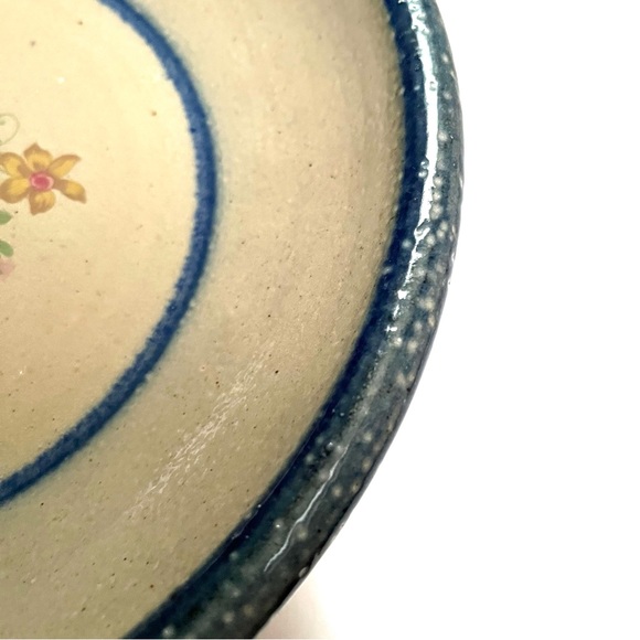 Vintage Monroe Salt Works with Floral Print and Roses in Center - Picture 6 of 9